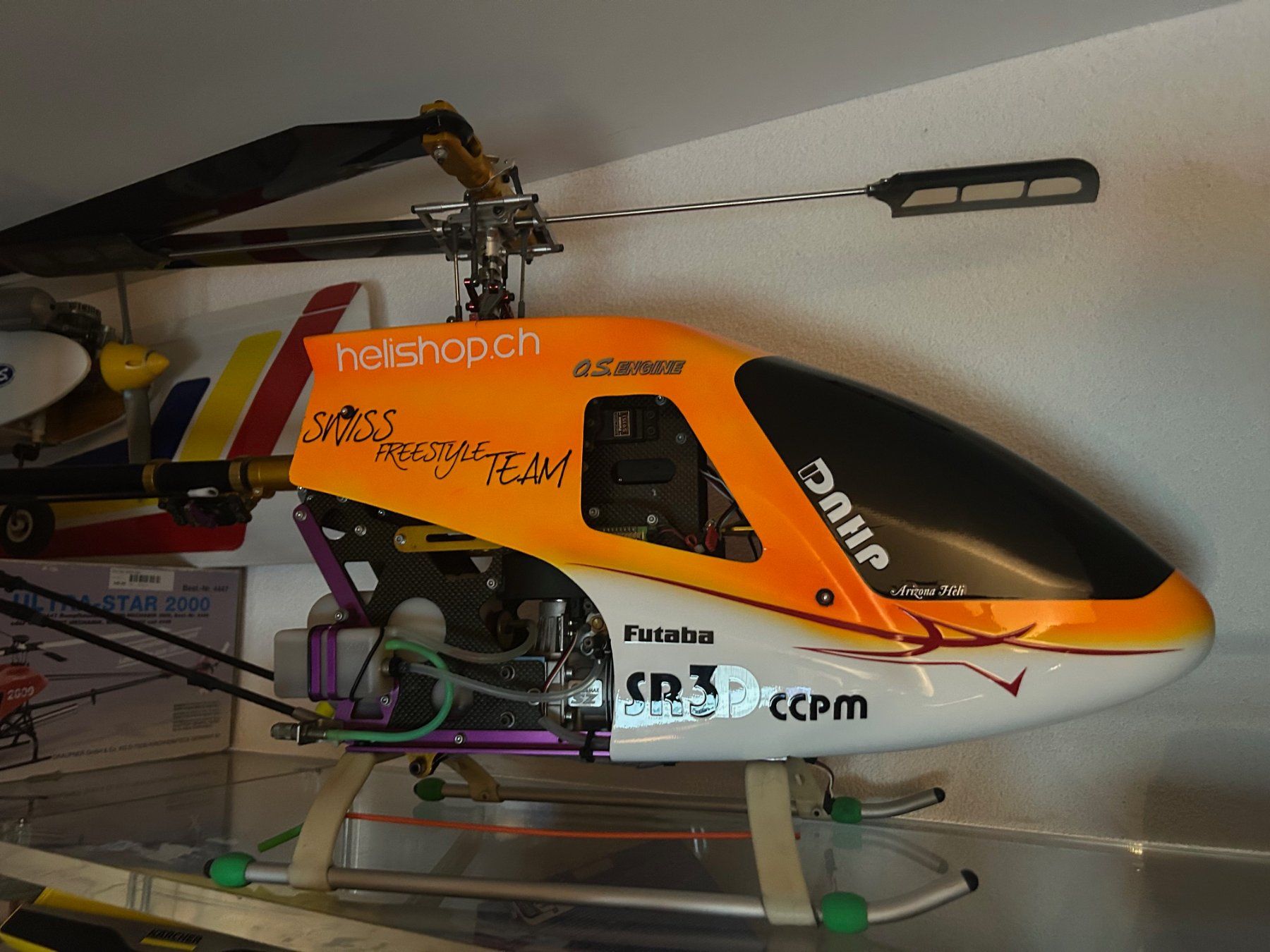 Modellismo RC: DNHP Air fox Modellhelikopter HELI – Usato da Eschen venduto da Bean7