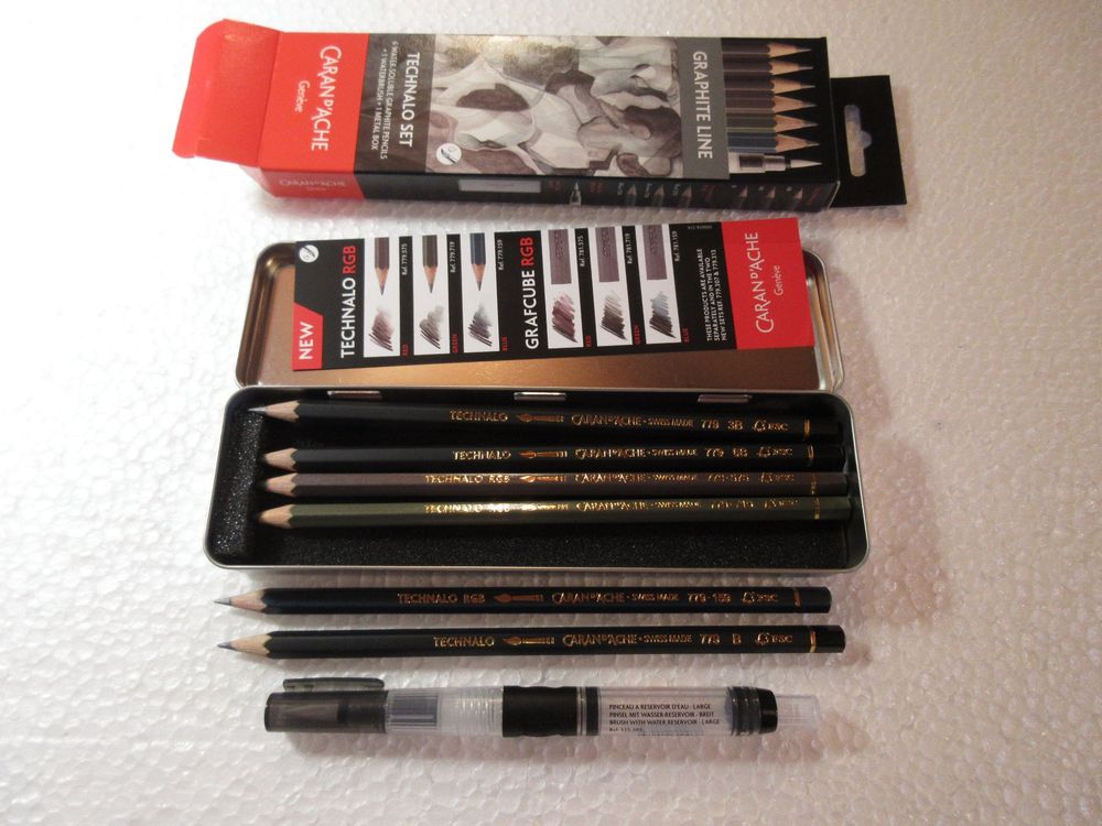 Aristo Geo Pen Set 7-teilig - Druckbleistifte 0.35/0.50/0.70 Mm Mit Ersatzminen