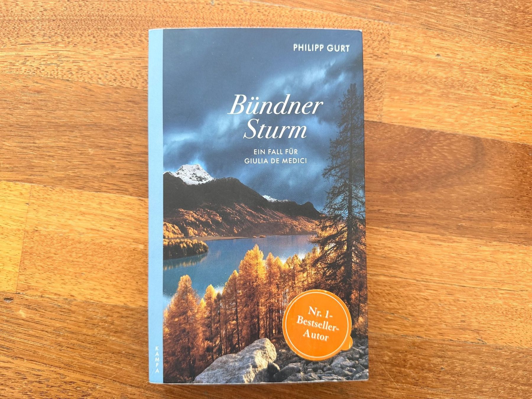 Bücher: Philipp Gurt, Bündner Sturm, signiert – Gebraucht aus Chur von debova