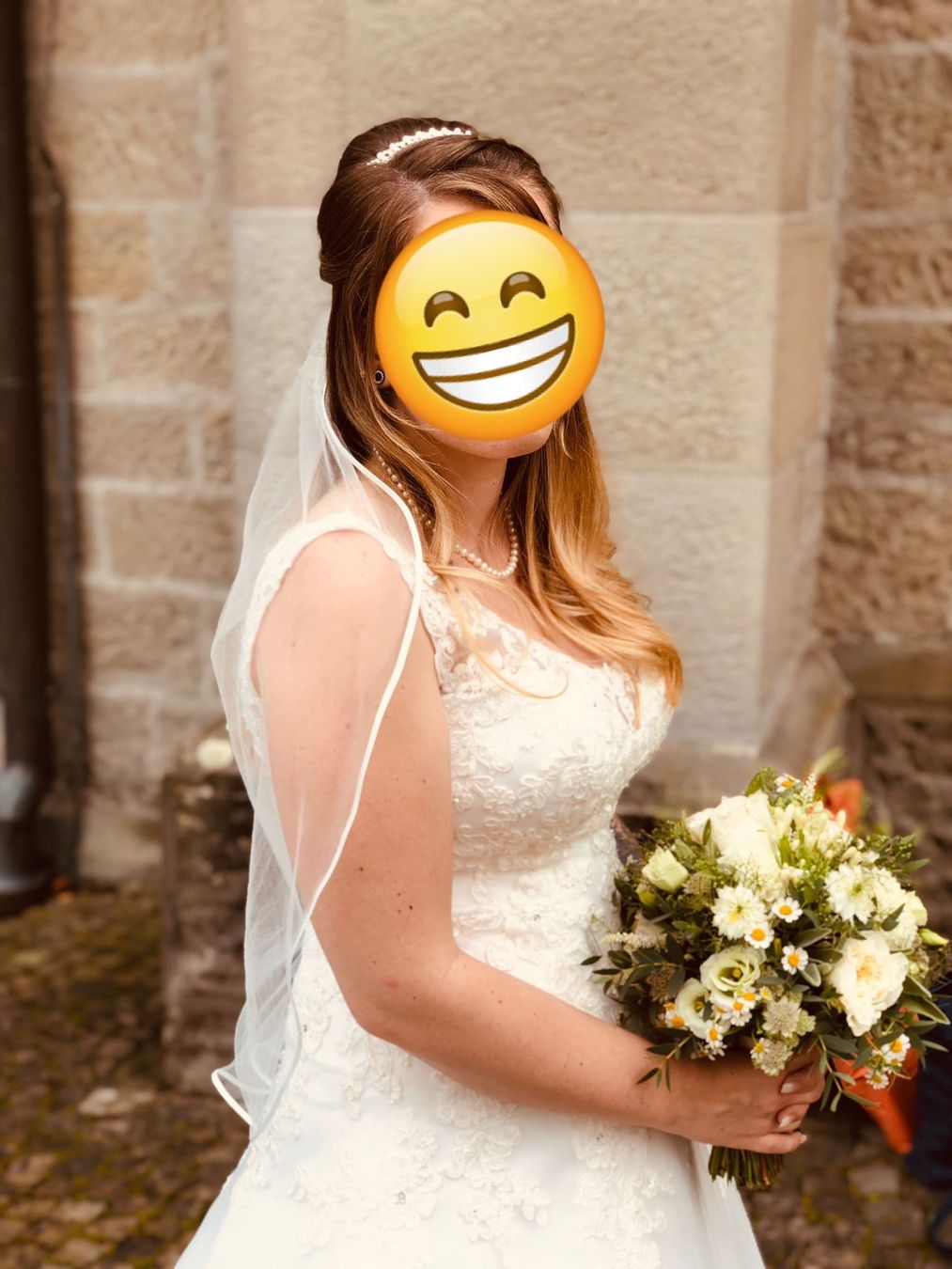 Vestiti: Brautkleid Grösse 38-40 Ivory Weiss  – Usato da Jona venduto da LoriG1998 1