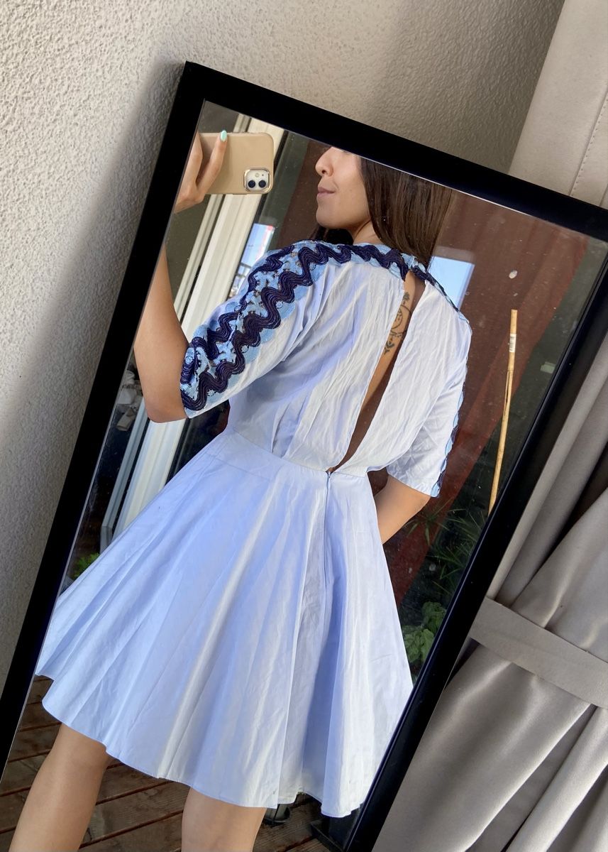 Sandro Kleider: Robe Sandro bleu ciel 🩵 – Gebraucht aus Fribourg von mar_6dzy 2