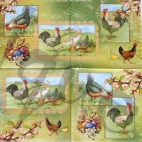 Serviette frühling / ostern (o105) 3Stk.
