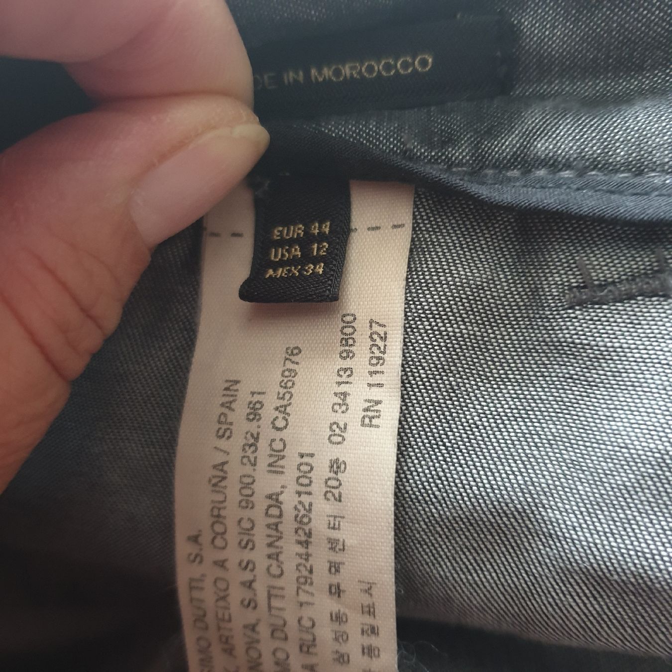 Massimo Dutti Pantaloni: Massimo Dutti Hose Gr. 44 – Nuovo (secondo la descrizione) da Frenkendorf venduto da Moon111 5