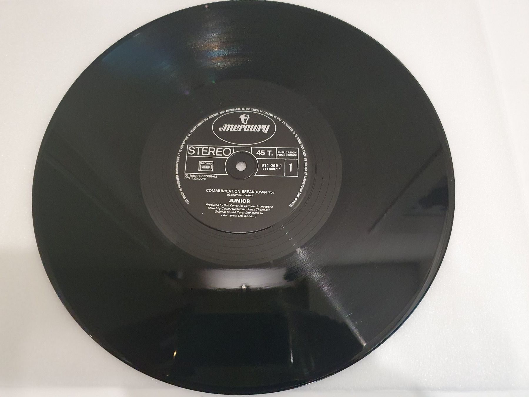Schallplatten: Junior - Communication Breakdown – Gebraucht aus Uster von Vinyl-Leidenschaft 2