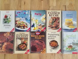 Betty Bossi Kochbücher 10 Stück