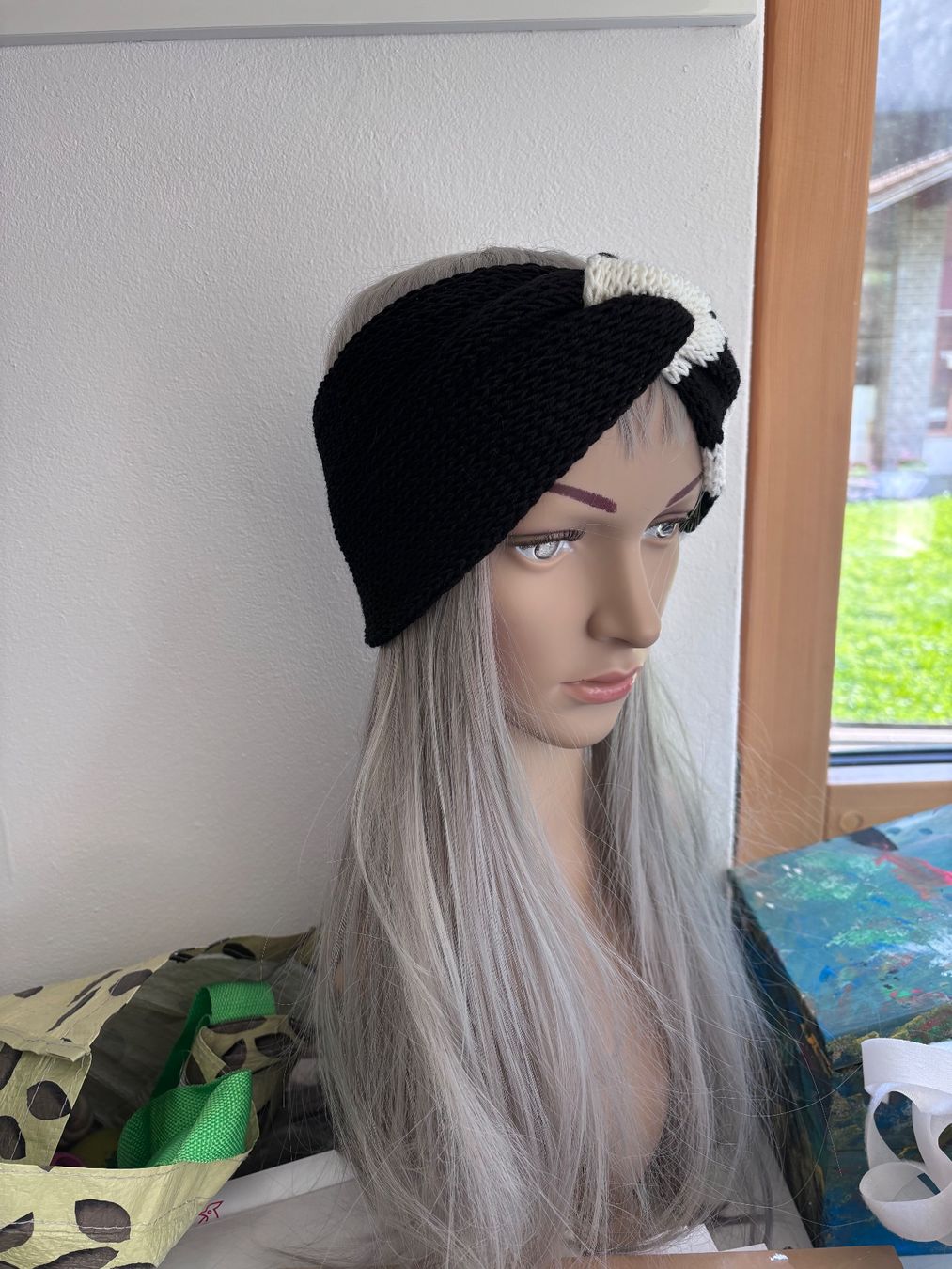 Copricapi, berretti & cappellini: Stirnband doppelt gestrickt Handmade – Nuovo (secondo la descrizione) da St. Niklaus VS venduto da loumonrohandmade 2