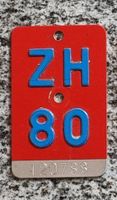 Velo - Nummer ZH 80