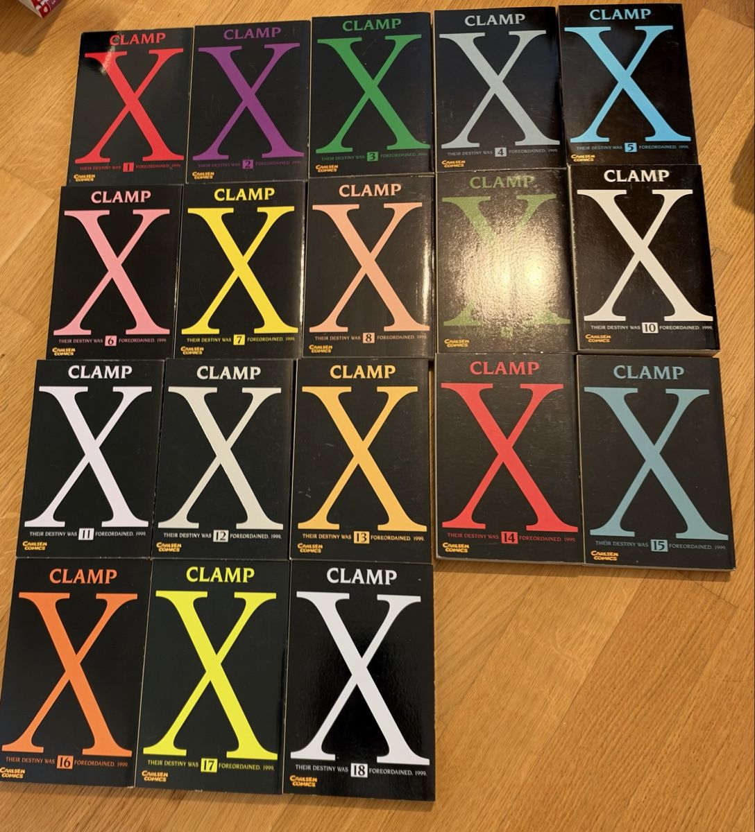 Comics: Mangas Clamp X 1-18 – Gebraucht aus Wangen b. Olten von Miruku_chan 1
