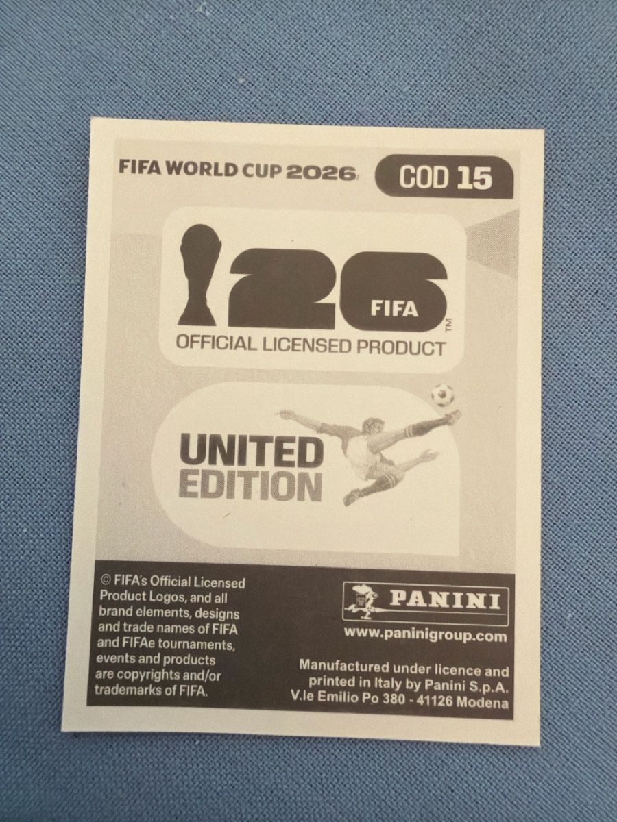 Panini Carte collezionabili: Fussball Sticker Meschack Elia COD 15 United Edition Panini – Nuovo (secondo la descrizione) da Therwil venduto da Juliahengaetnee 1