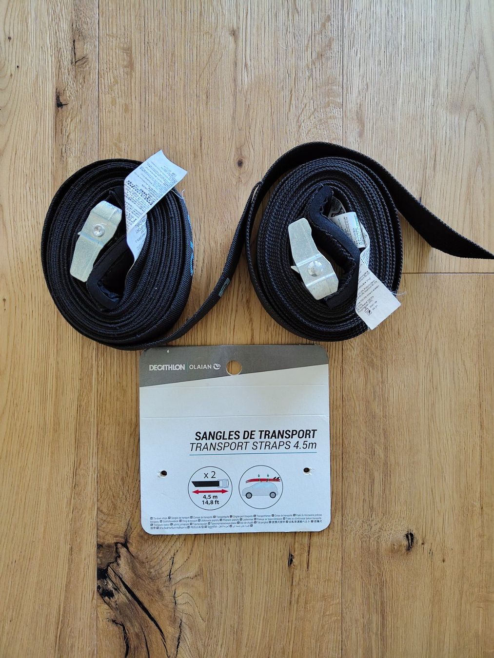 Decathlon Tavole da surf e di nuoto: Decathlon Surfboard Straps – Usato da Interlaken venduto da dmncmg