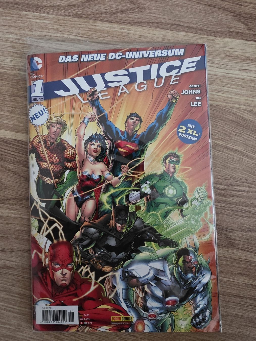 Fumetti: Justice League 1 DC Comics neu mit 2 Postern – Nuovo (secondo la descrizione) da Winterthur venduto da Pato81