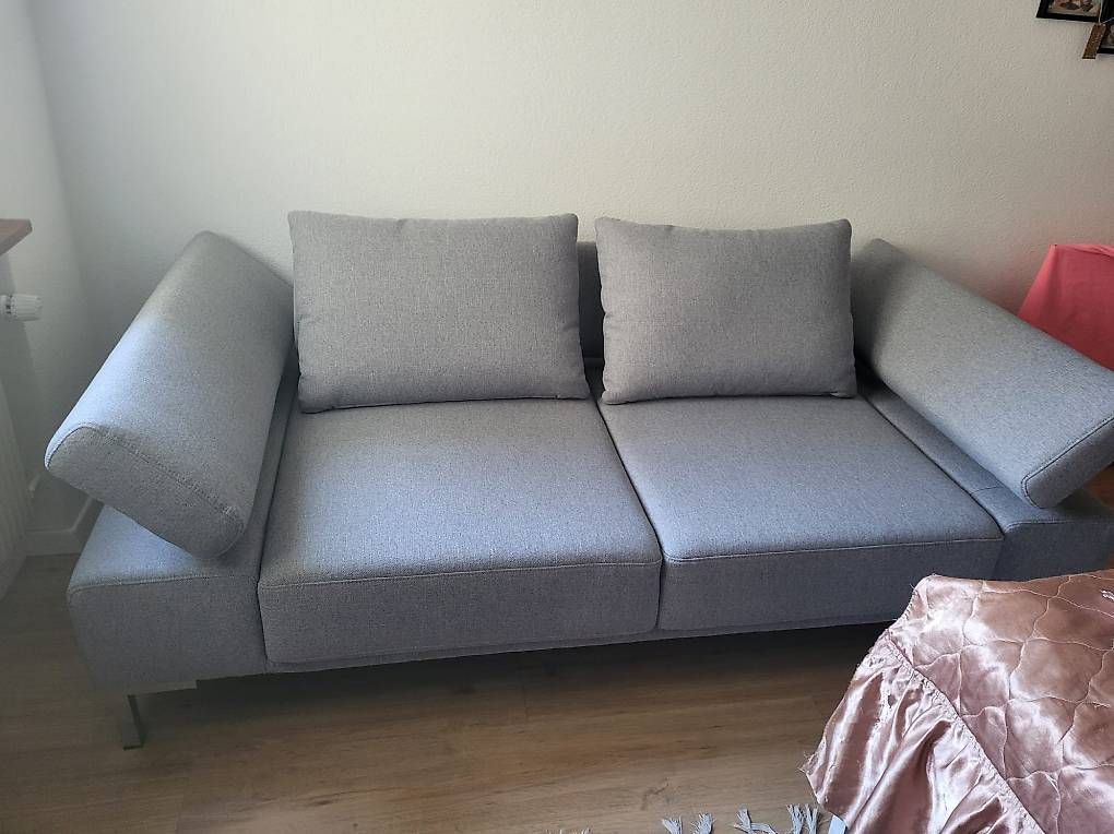Divani: Design-Sofa von Pfister / Hellgrau  Neuwertig – Usato da Steffisburg venduto da Martase 1