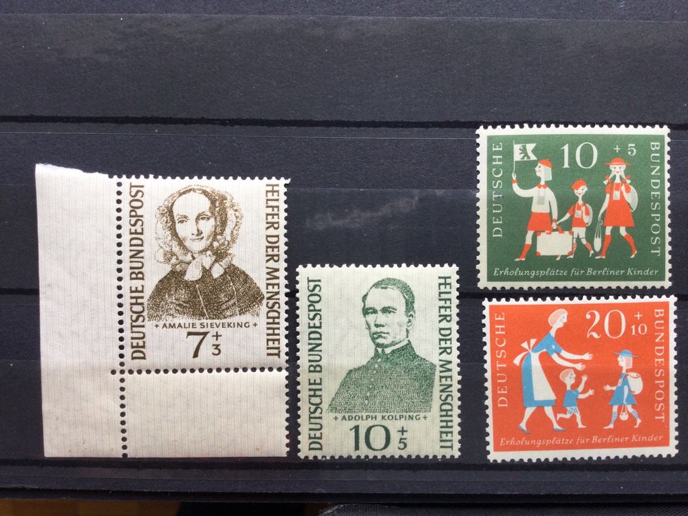 BRD Briefmarken-Satz 'Kleine Bauwerke' - Postfrisch, Sammlerstück