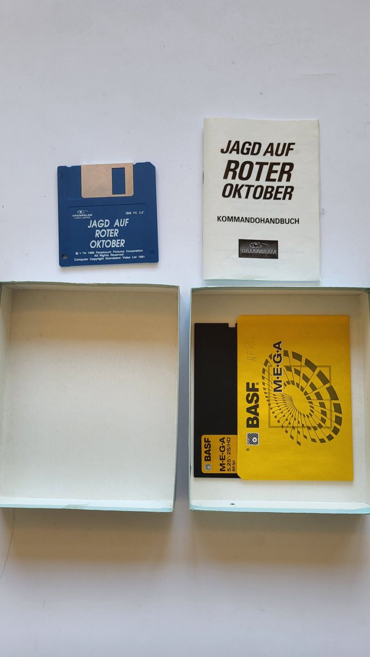 Giochi: Jagd auf roter Oktober - MS-DOS - Big Box – Usato da Rosshäusern venduto da West66 4
