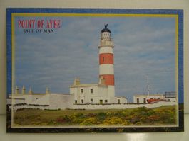 Postkarte Leuchtturm Point of Ayre Isle of Man