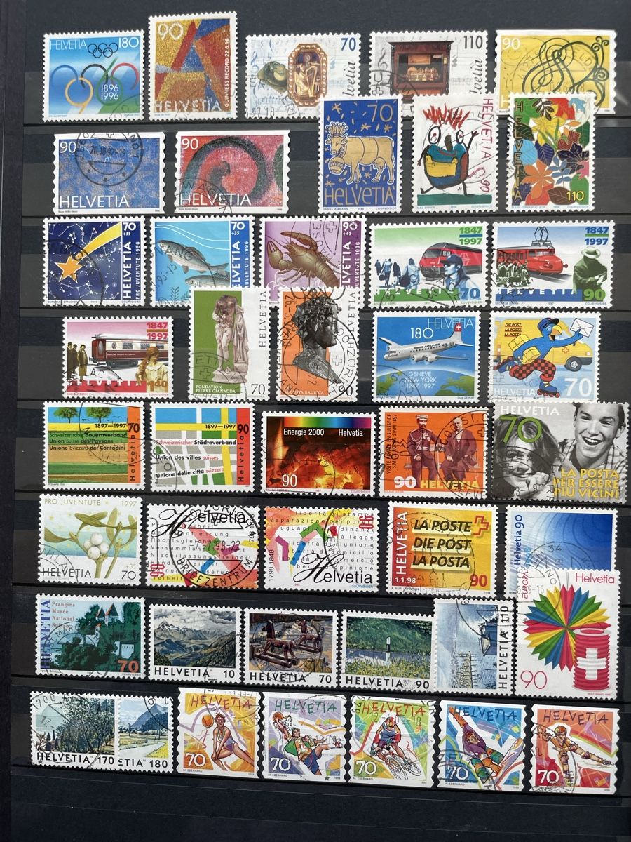 Tous les timbres: Schweiz CH ab 1988 3s – D'occasion à Cham par Diablo1232 4