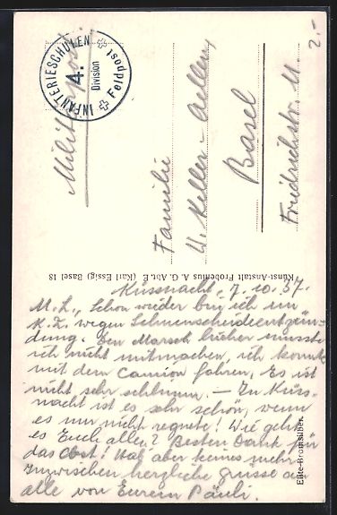 Cartoline postali: AK Luzern, Blick auf die Hofkirche – Usato da Berlin venduto da bartko-reher 1