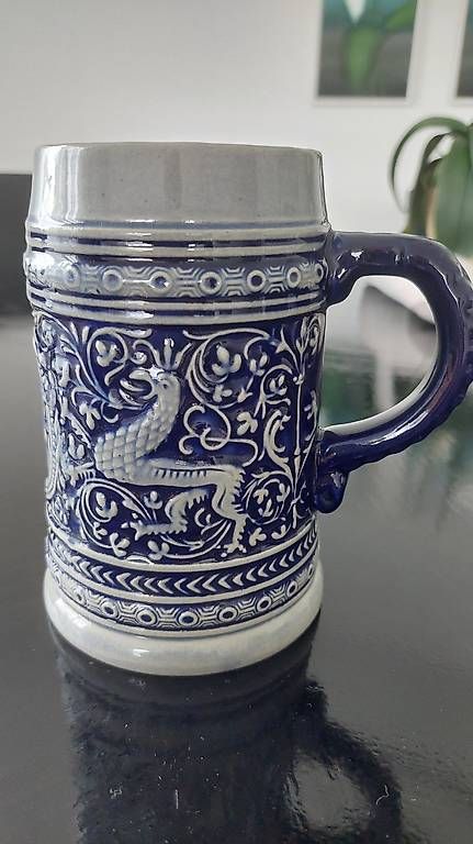 Verres: Bierhumpen mit Spruch – D'occasion à Kriens par ENotte 1