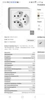 Steckdose Aufputz 3 fach/ Feller
