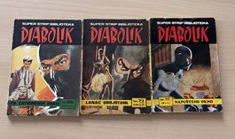DIABOLIK - 3 albi JUGOSLAVIA