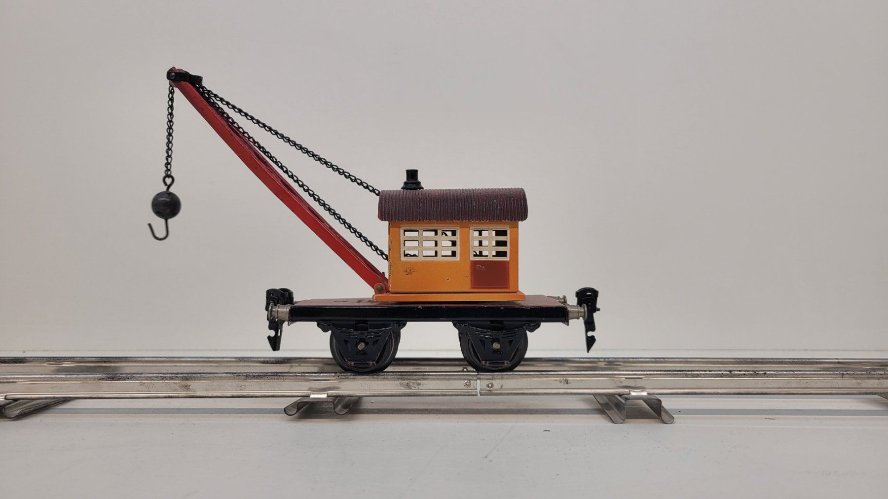 Märklin Modellini di ferrovie: Spur 0, Märklin Kranwagen – Usato da Büsserach venduto da ModellbahnDepot 1