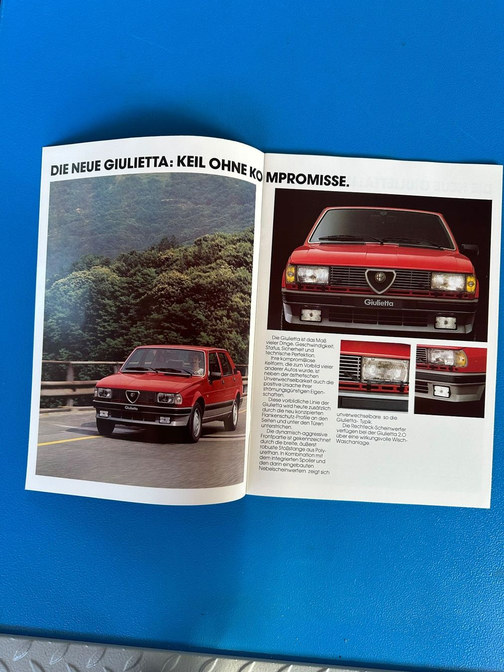 Alfa Romeo Dokumente: Prospekt  Alfa  Giulietta – Gebraucht aus Boswil von pavo1 1