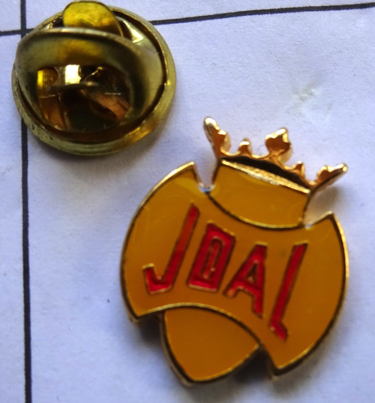 Plaketten & Abzeichen: Pin JDAL  Krone – Gebraucht aus Utzenstorf von BUtter81