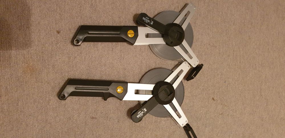 2 Messbänder.2 Messbänder aus Stahl a 50m (Neu (gemäss Beschreibung ...