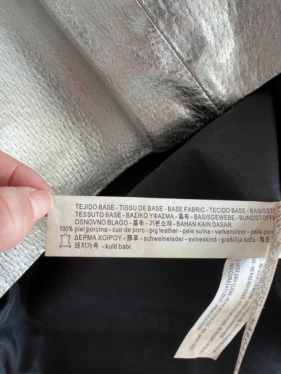 Zara Gonne: silberner ZARA Rock, Size M – Usato da Muri b. Bern venduto da michellew23 2