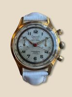 Montre chronographe DREFA GENEVE vintage dorée