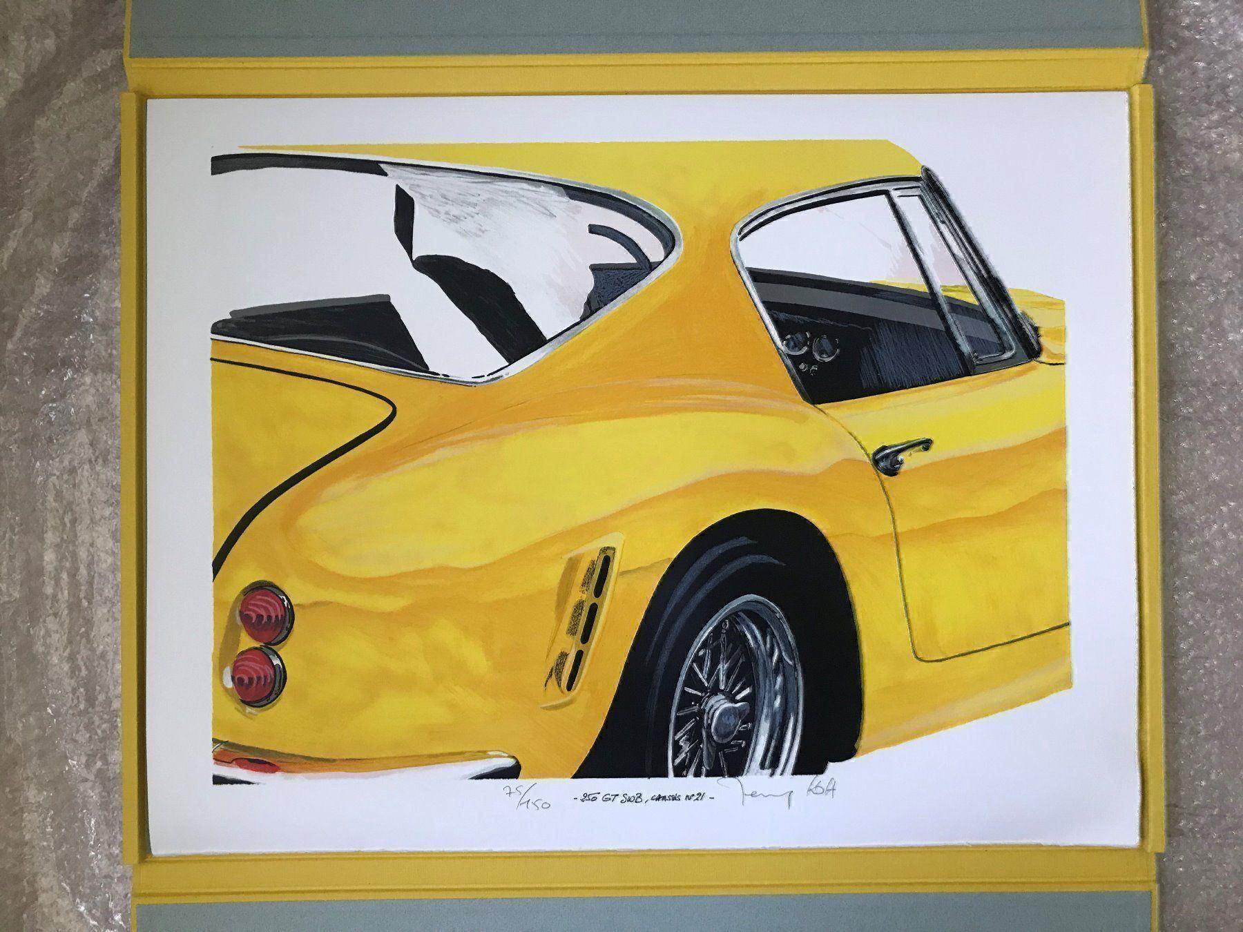 Manufactum Leinwände & Keilrahmen: Coffret de tableaux  FERRARI (neuf!!!) – Neu und originalverpackt aus Nyon von data-comm 7