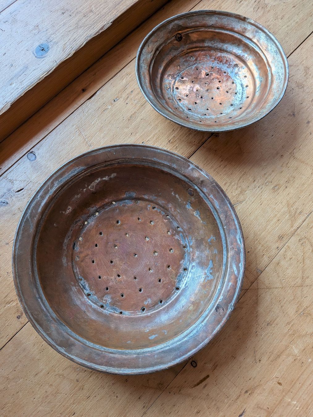 Cuisines complètes: Kupfer Durchschlag Sieb Set – D'occasion à Peccia par LillyMarie98
