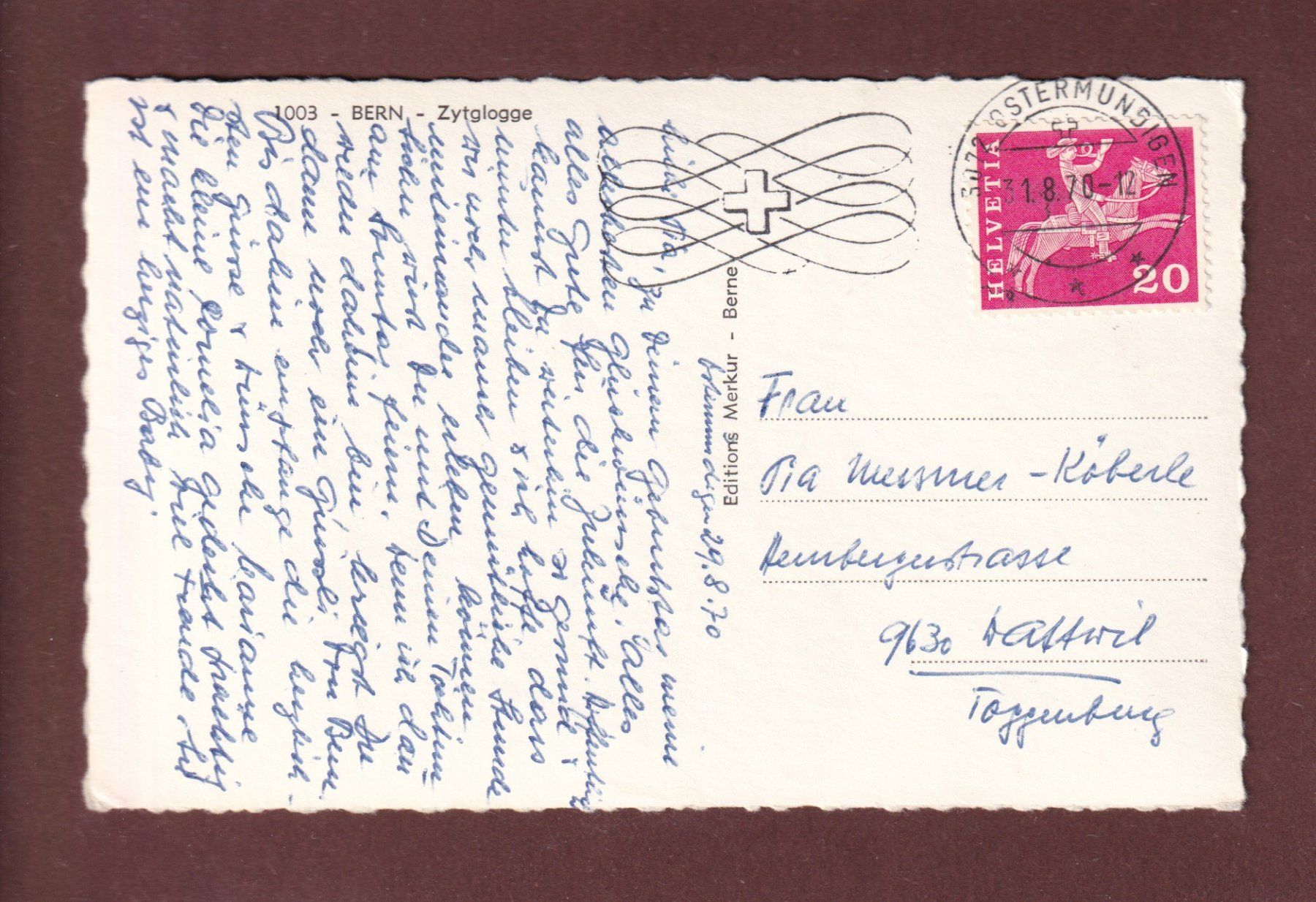 Cartes postales: BERN - Zytglogge - 1970 – D'occasion à Pully par nicecards-shop 1