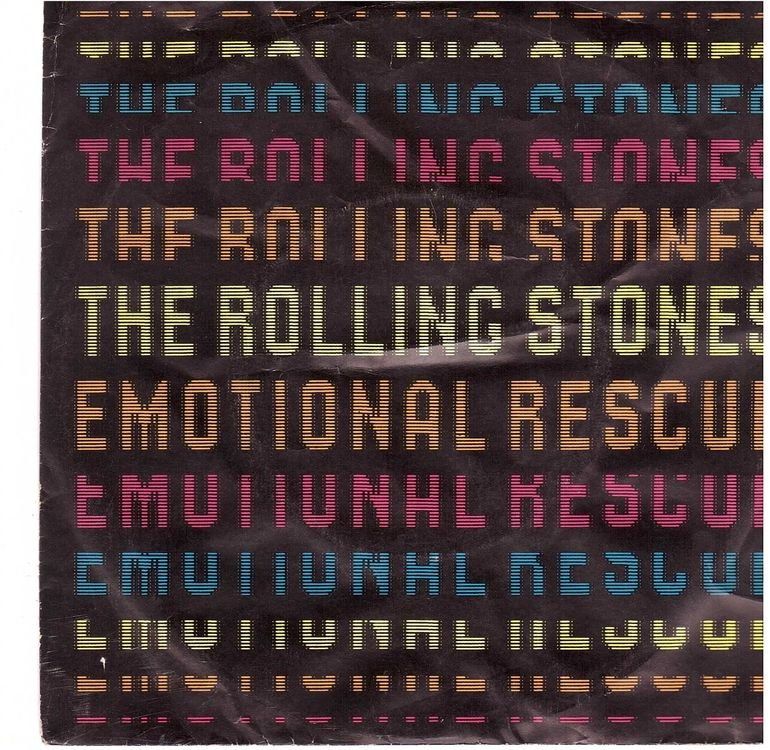 Dischi in vinile: Single7  The Rolling Stones  --  Emotional Rescue – Usato da Rheinau venduto da thespecials