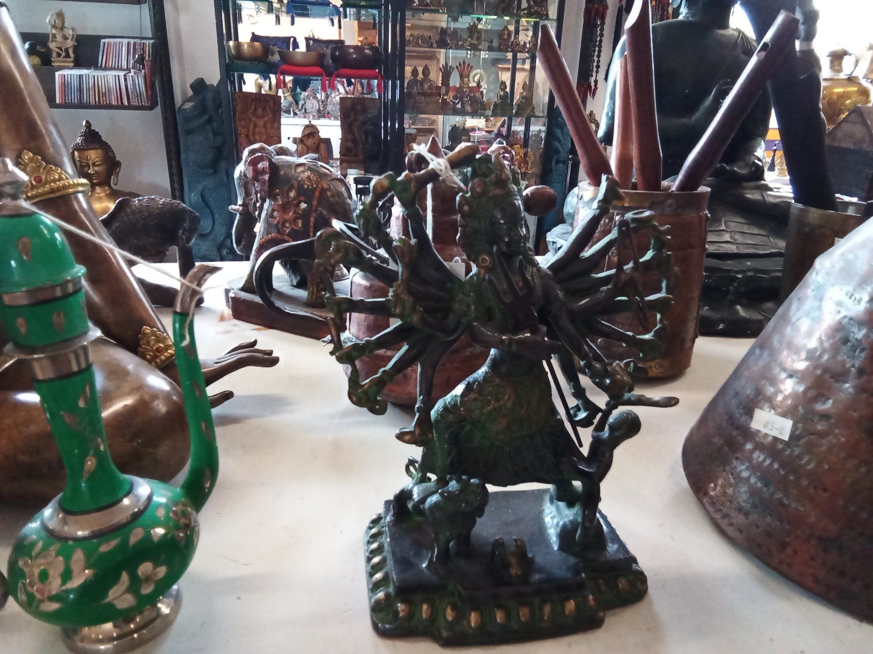Sculptures & Statues: Göttin Durga – Neuf avec emballage d'origine à Dürnten par komalbazar 4