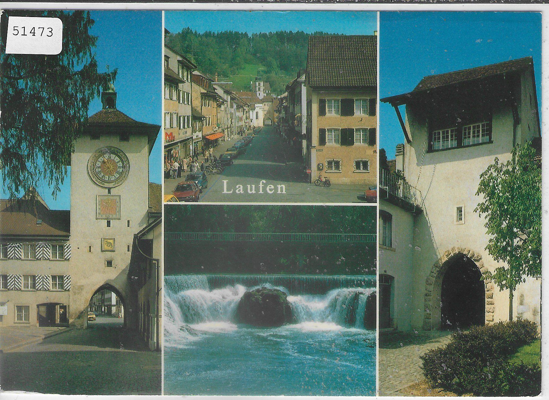 Cartes postales: Laufen - Multiview – Défectueux à Ettingen par Kartenplanet