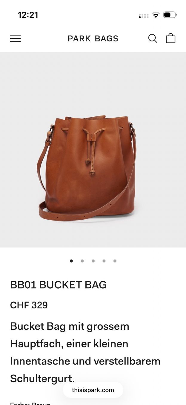 Borse da donna: Bucket bag park bags leder – Usato da Zürich venduto da Ginbin
