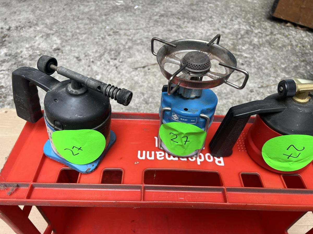 Alle Werkzeuge: Camping und Bunsenbrenner 3 St. – Gebraucht aus Neuenhof von Willi111 2