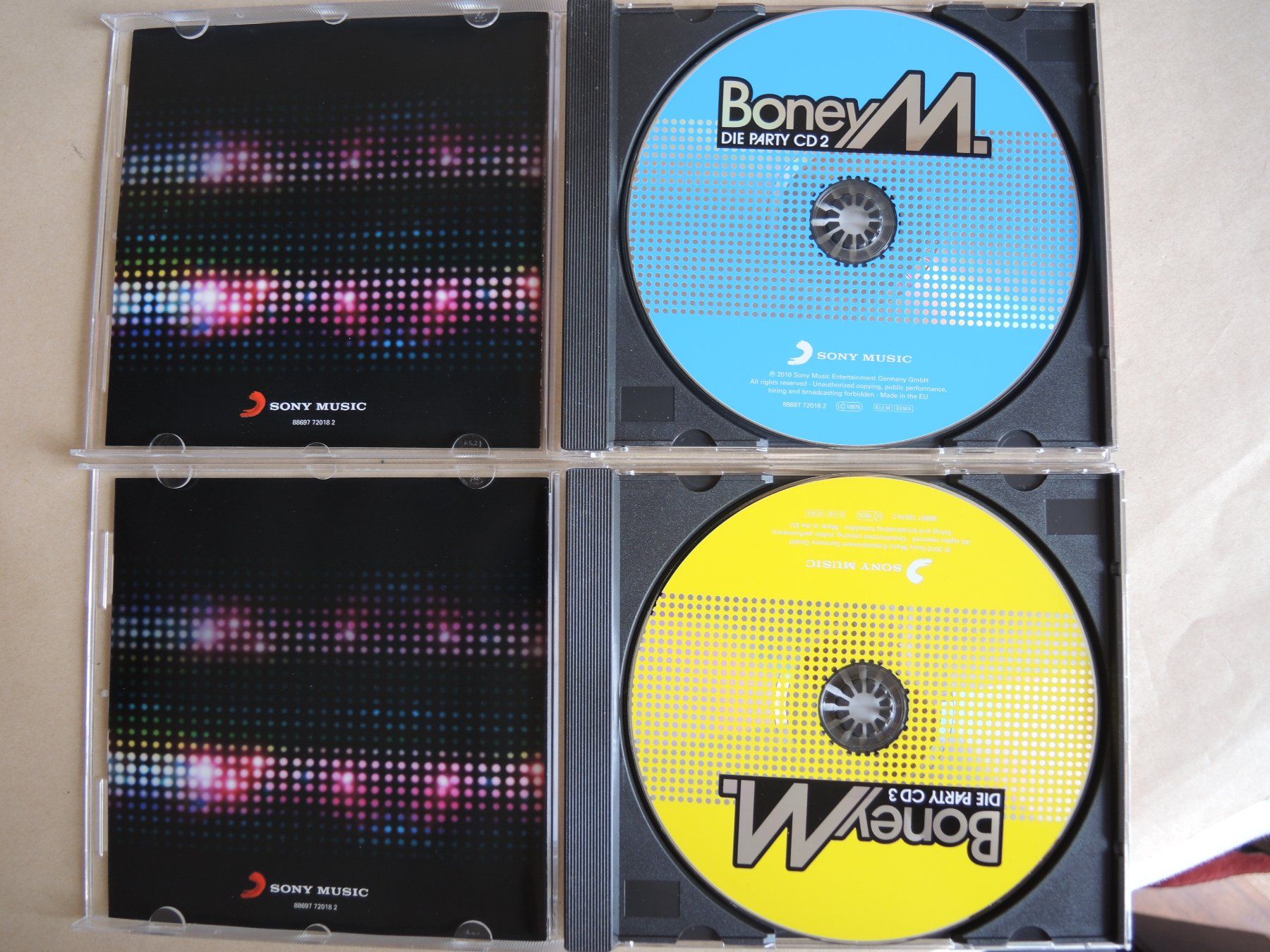 CDs: 2 x CD Boney M. DIE PARTY CD 2 und 3 – Gebraucht aus Rorschach von maeck8 1
