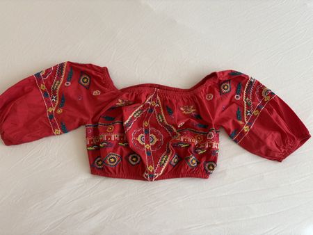 New Look Carmen Top bestickt, Gr. 38, Neu!