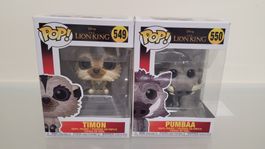 Funko Lion King / König der Löwen - Timon und Pumbaa