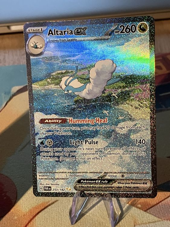 Pokemon Card Alt Art Altaria 253/182 EN 🔥 (Gebraucht) in Brittnau für ...
