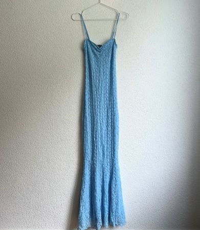 Amisu Kleid, hellblau, Grösse 36, nie getragen!