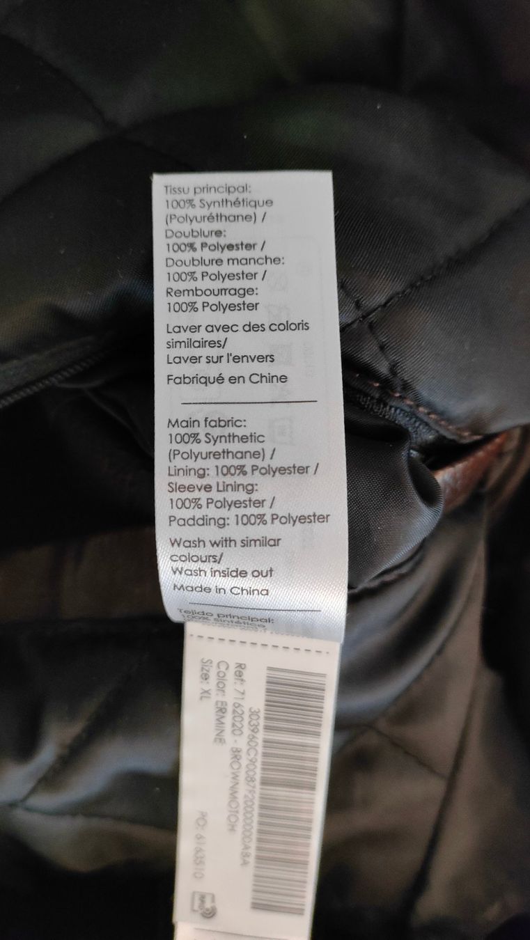 Jacken: Herrenjacke sportlich, Lederoptik, neuwertig – Gebraucht aus Eschlikon TG von pla_l2jn 6