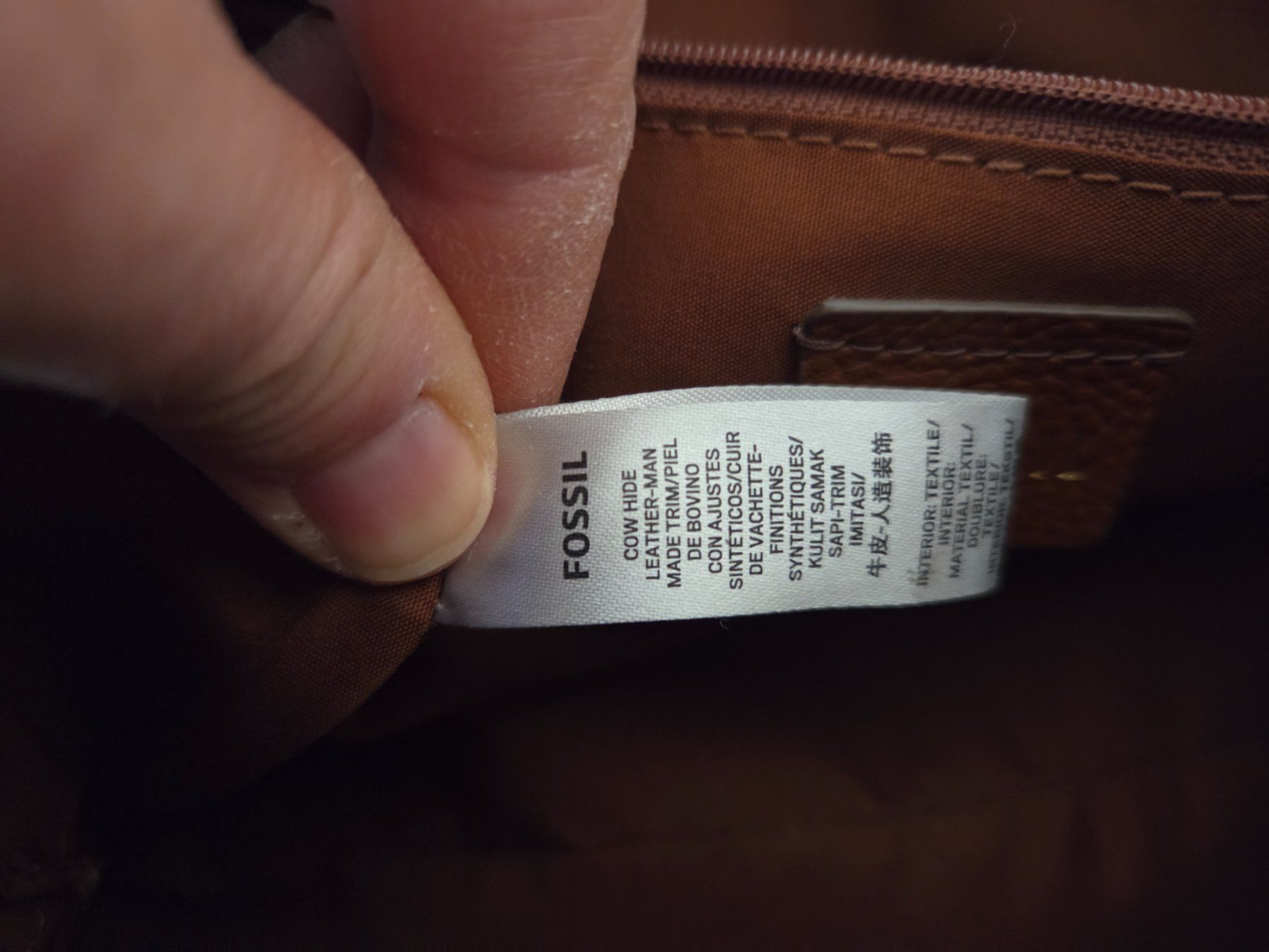 Fossil Borse da donna: Fossil Sydney Satchel – Usato da Fislisbach venduto da Maieriisli25 5