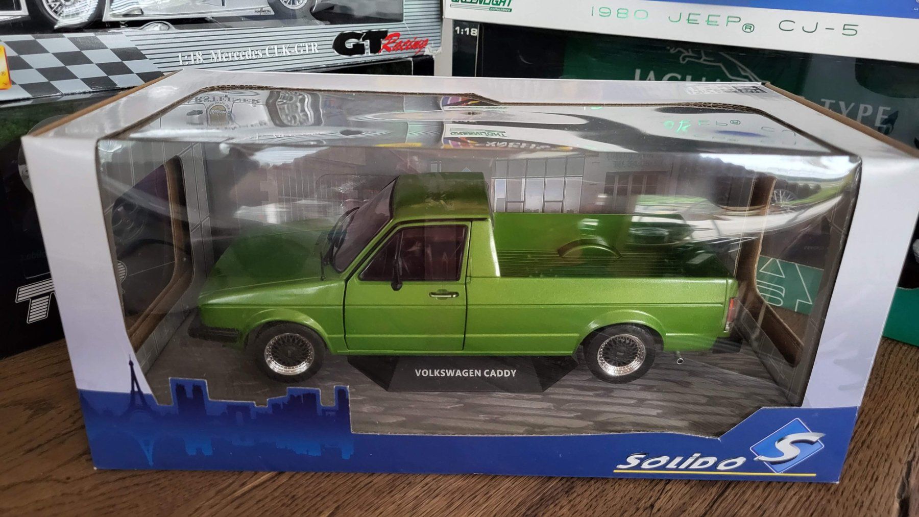 Solido Modellini d'auto: VW Caddy MK1 Custom 1982 1:18 Solido – Usato da Rothrist venduto da Juana5 4