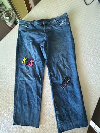Jeans C&A tg.50 "Love Kiss"