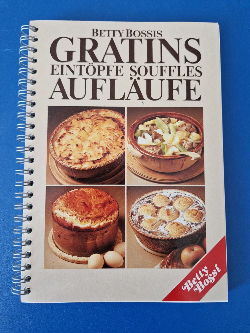 Libri: Betty Bossi: Gratins Eintöpfe Soufflés Aufläufe – Usato da Münchenbuchsee venduto da Aare22