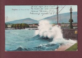 GENEVE - Un coup de bise - 1906