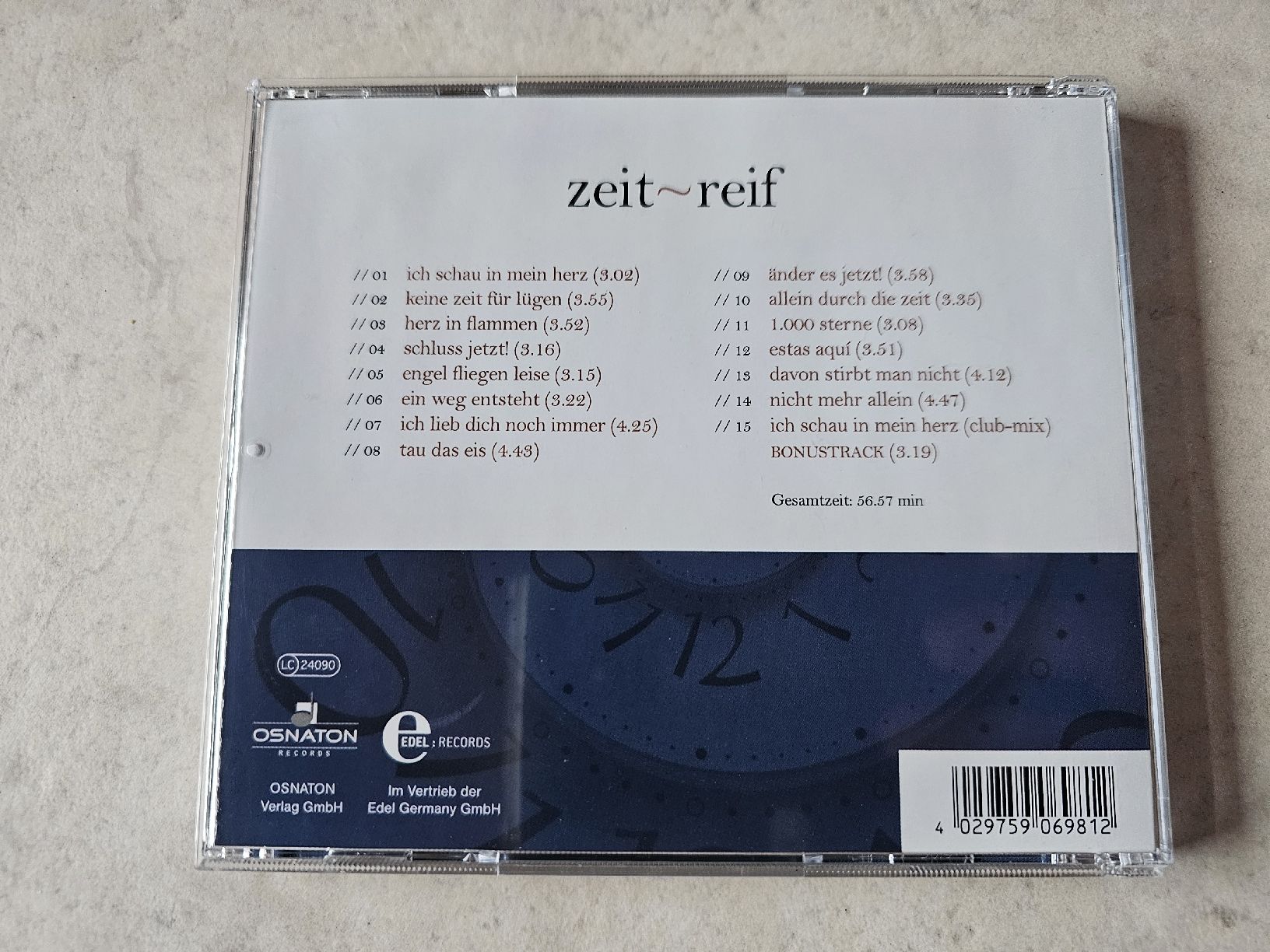 CD: Jürgen Marcus  -  Zeit reif – Usato da Schneisingen venduto da backstore24 1